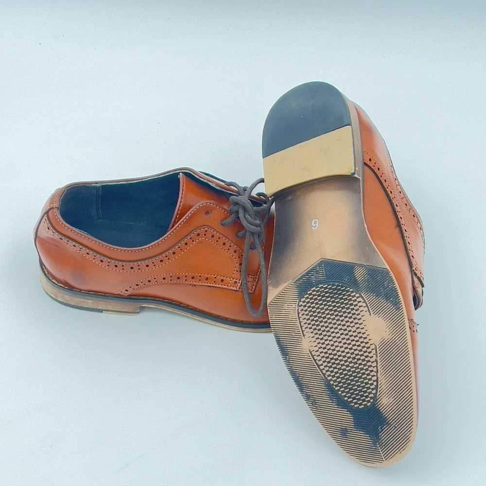 Bruno Marc Boys Oxford Shoes Mens Classic Dress Shoes Party Wedding Shoes Sz6